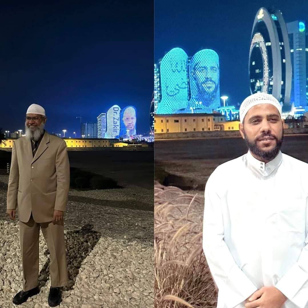 Qatari_Tayma's tweet photo. قطر تزين أبراجها بصور الدعاة الأكثر تأثيرًا في العالم 🇶🇦♥️ https://t.co/LWUWkcEg6Q