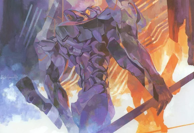 ikuto yamashita's eva concept art… my jaw is on the floor 