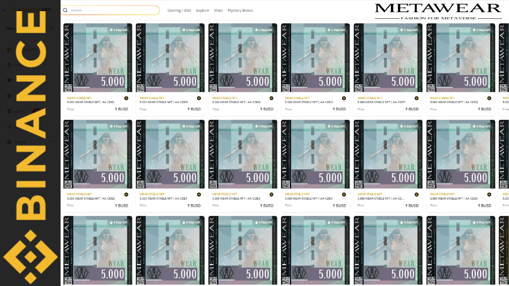 The Best Christmas Gift🎁 ever 🎅

Send your loved ones. $10 worth amazing gift MetaWear #STABLENFT 

BUY ON  @Binance  SEND THRU <a href="/binance/">Binance</a>  send one to <a href="/cz_binance/">CZ 🔶 BNB</a>  if you like

binance.com/en/nft/collect…

Beautiful | Unusual |  Cryptoish | Clever | Unique | Valuable | Different