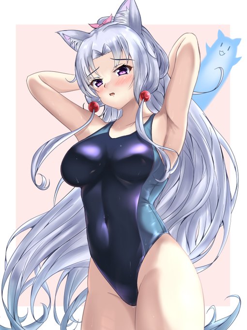 競泳水着着てるイタコ姉さん描いた～!
全裸差分はあとで載せよう
#東北イタコ #VOICEROID 