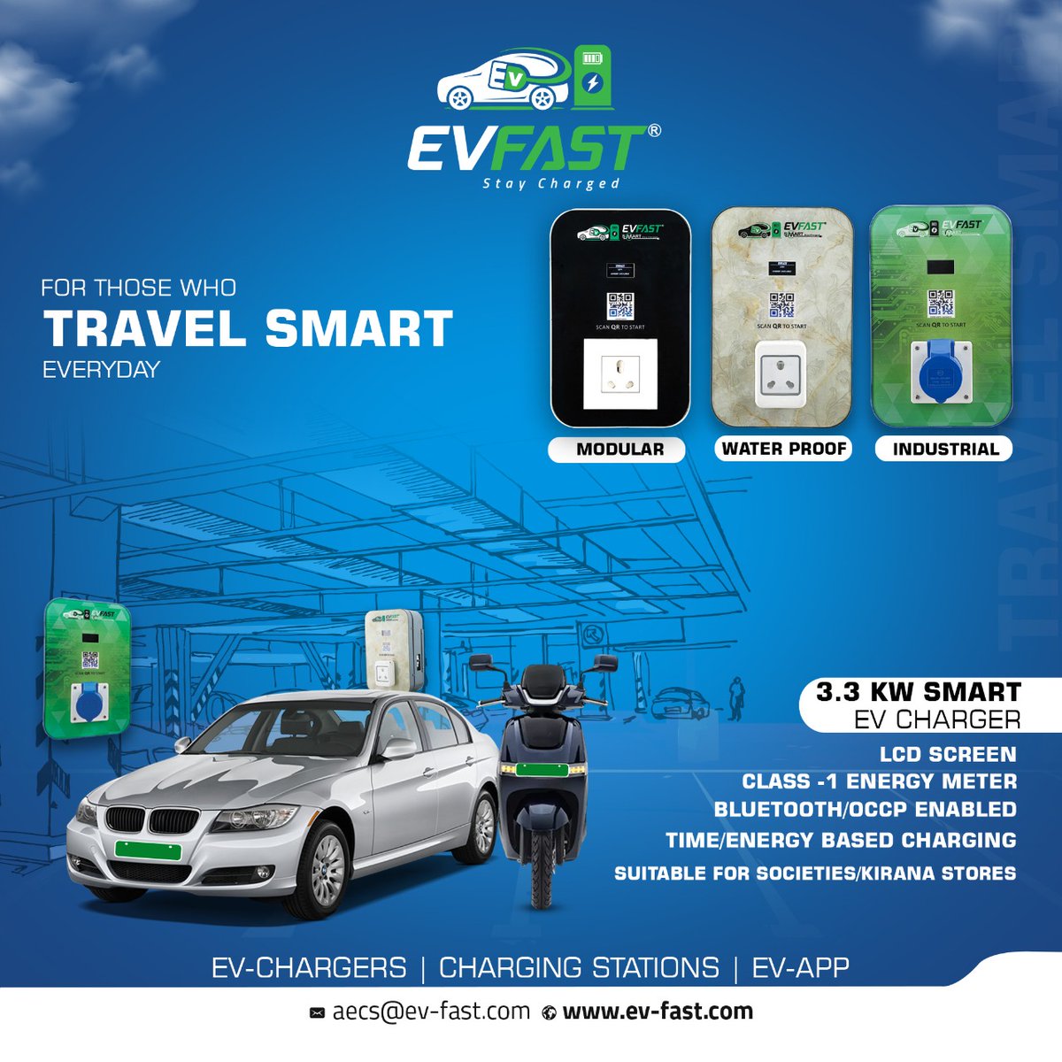 EVFast provides you premium EV Chargers that have fantastic designs and come in various options!
Choose EVFast EV Chargers:
-Smart and Efficient.

ev-fast.com
91 93504 30777
.
#EVFastcharging #evfast #Chargers #eletriccharger #ACcharger #dccharger #evfastcharging