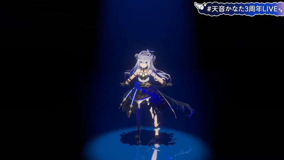 天音かなた 「#天音かなた3周年LIVE 」|DELFのイラスト