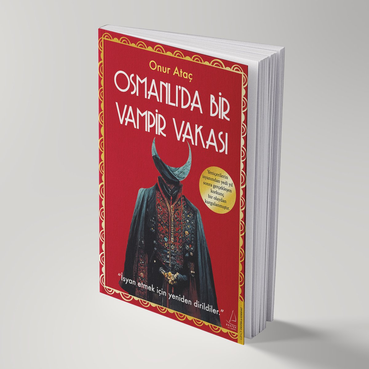 Yeniçerilerin isyanından yedi yıl sonra gerçekleşen korkunç bir olaya dayanarak kurgulanan Osmanlı’da Bir Vampir Vakası okurlara kendi topraklarımızın gizemli kapılarını aralıyor.

Tüm kitapçılarda ve online satış sitelerinde! 📚