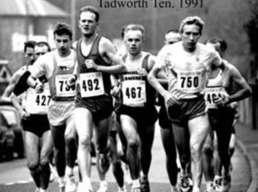 TadworthTen's tweet photo. Some great photos of the @TadworthTen in 1991 - Mike Gratton first in, in 50.06 and Paula Fudge first female across the line in the 35+ category!👏Thanks to John Mather for these photos - only a mere 32 years ago 🥸
#running #run #runner #runningmotivation #marathontraining https://t.co/MyhD4eJSCV
