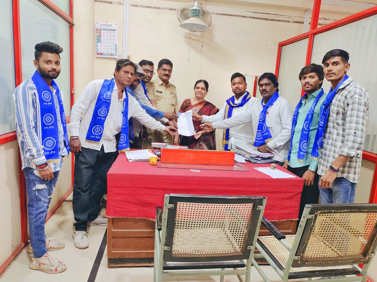 RahulMakasare3's tweet photo. आजाद समाज पार्टीच्या वतीने शौर्य दिन ०१/०१/२०२३ रोजी करीता जास्त प्रमाणात राज्य परिवहन मंडळ च्या वतीने औरंगाबाद ते पुणे भिमाकोरेगाव बस ची व्यवस्था करण्याकरिता विभाग नियंत्रक कार्यालय महाराष्ट्र राज्य परिवहन मंडळ यांना निवेदन देण्यात आले @BhimArmyChief
#ASPABAD #ASPABAD https://t.co/Azl4OiRfZX