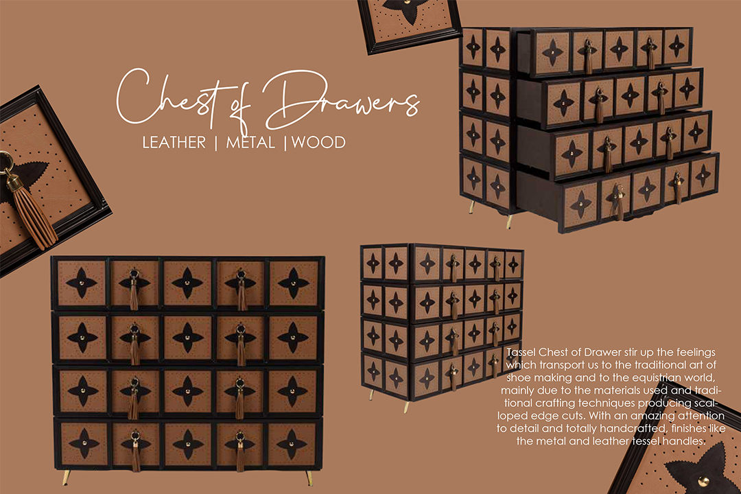 DesignsMagus's tweet image. Chest of Drawer

Tessel chest of Drawer stir up the feelings which transport us to the traditional art of shoe making and to the equistrian world, mainly due to the materials used and traditional crafting techniques producing scalloped edge cuts.

Source@ instagram.com/p/Ca4umRzFh0X/