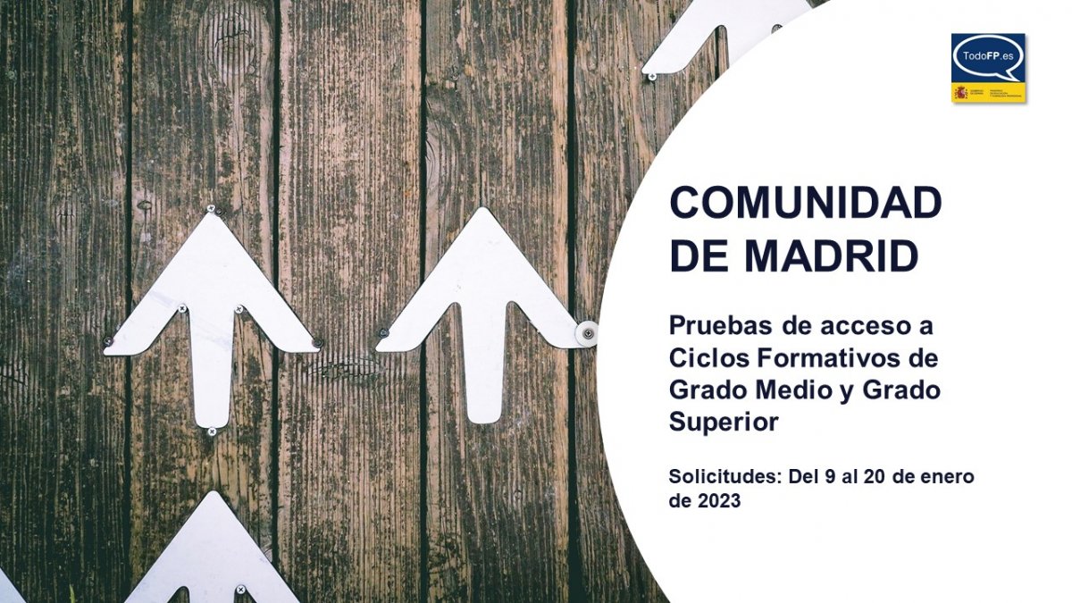 bolso Cúal A tientas TodoFP on Twitter: "📢 #FPComunidaddeMadrid #FPPruebasdeAcceso a los Ciclos Formativos de Grado Medio y Grado Superior de FP. 🔴 Solicitudes: Del 9 al 20 de enero de 2023.#TodoFP #YoSoyFP 🔎 https://t.co/3oGqLL5MME https://t.co/S2kZxW0Dgz" / bolso Cúal A tientas TodoFP on Twitter: "📢 #FPComunidaddeMadrid #FPPruebasdeAcceso a los Ciclos Formativos de Grado Medio y Grado Superior de FP. 🔴 Solicitudes: Del 9 al 20 de enero de 2023.#TodoFP #YoSoyFP 🔎 https://t.co/3oGqLL5MME https://t.co/S2kZxW0Dgz" /