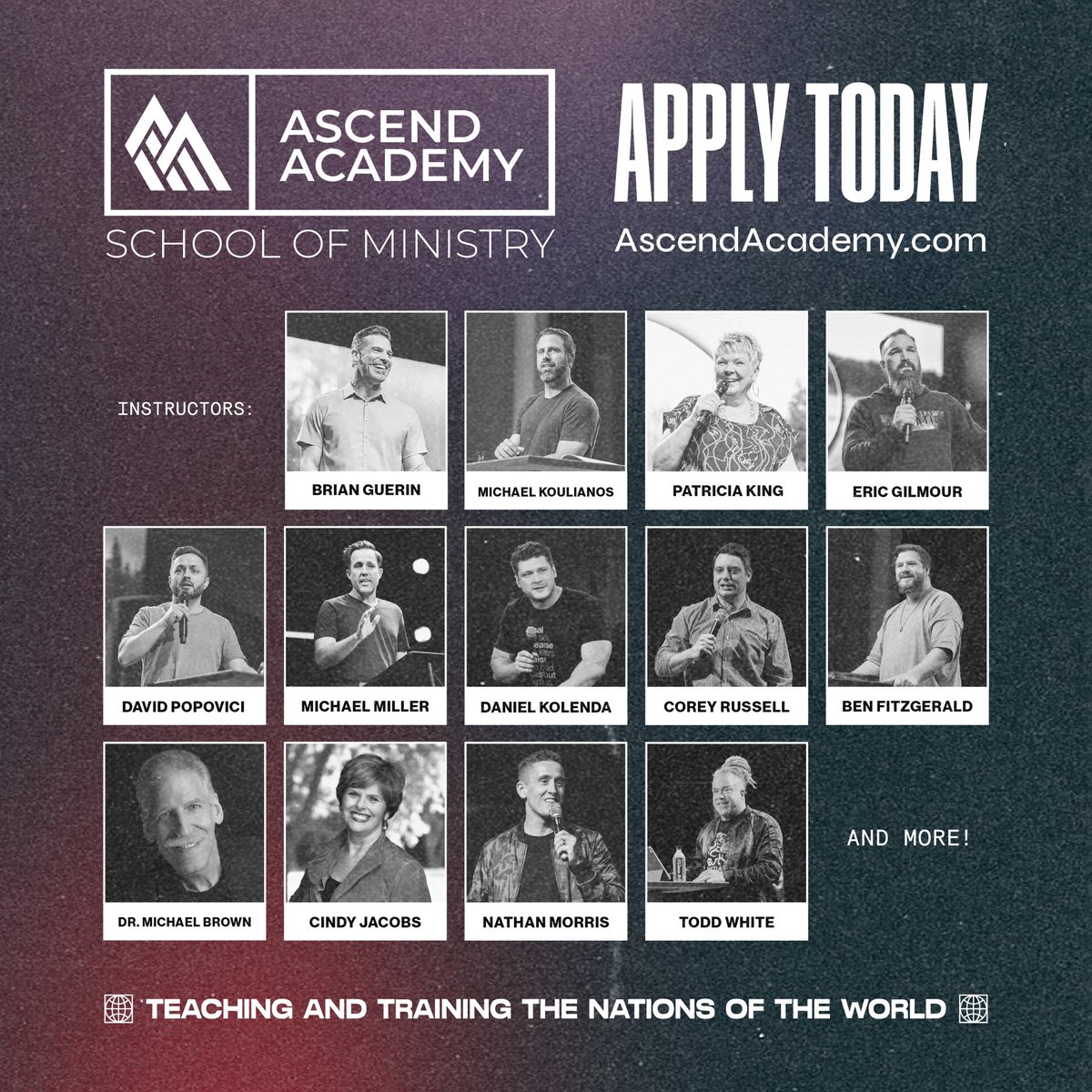 Join us for the Winter 2023 Trimester <a href="/ascendacademy_/">Ascend Academy</a> as we dive deep into the Lord’s Presence and Word together! The start date is January 2nd 🙌🏼❤️‍🔥🌪
Apply today and be a part of the Graduating Class of 2025!
AscendAcademy.com