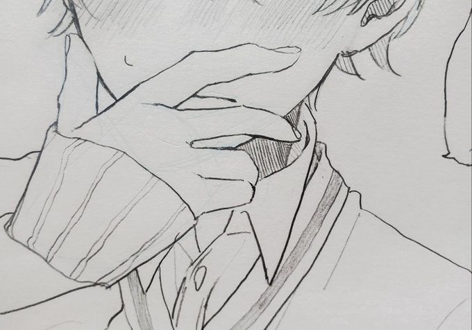 照れて口隠す仕草とか好き 