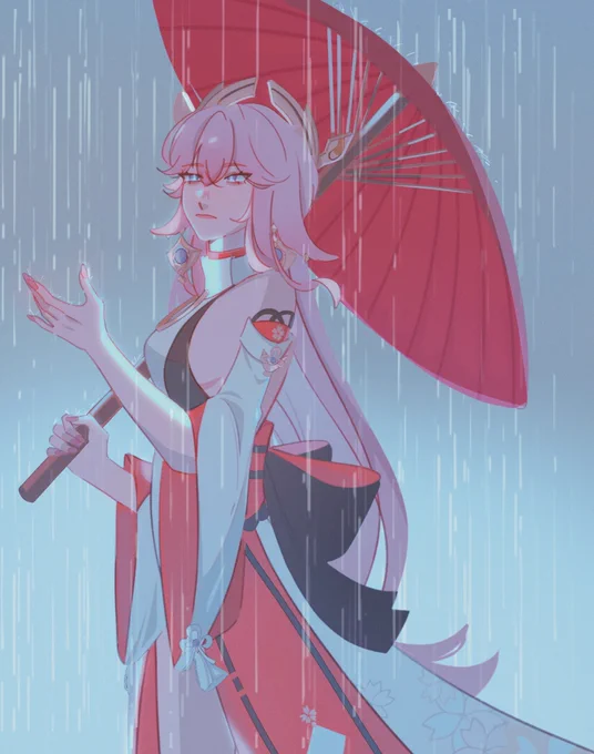 without her#原神 #GenshinImpact #yaemiko 