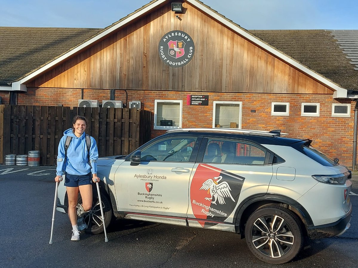 Helping me out in my recovery 🤕
Thanks <a href="/AylesburyHonda/">Aylesbury Honda</a> <a href="/AylesburyRFC/">Aylesbury RFC</a>