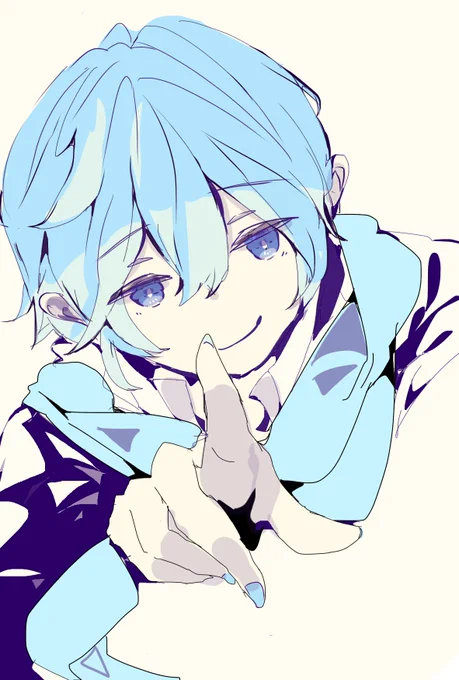 悪い顔のKAITOくん 