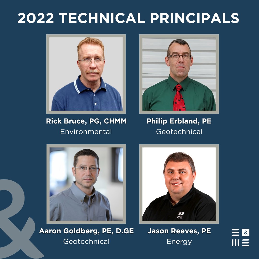 Congratulations to four S&amp;ME employee-owners recently named Technical Principals! Read more: bit.ly/3hPHFI7 #OurPeopleOurFuture