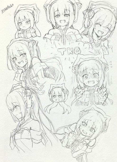 運良く仕事が飛んでこないので描き殴り 