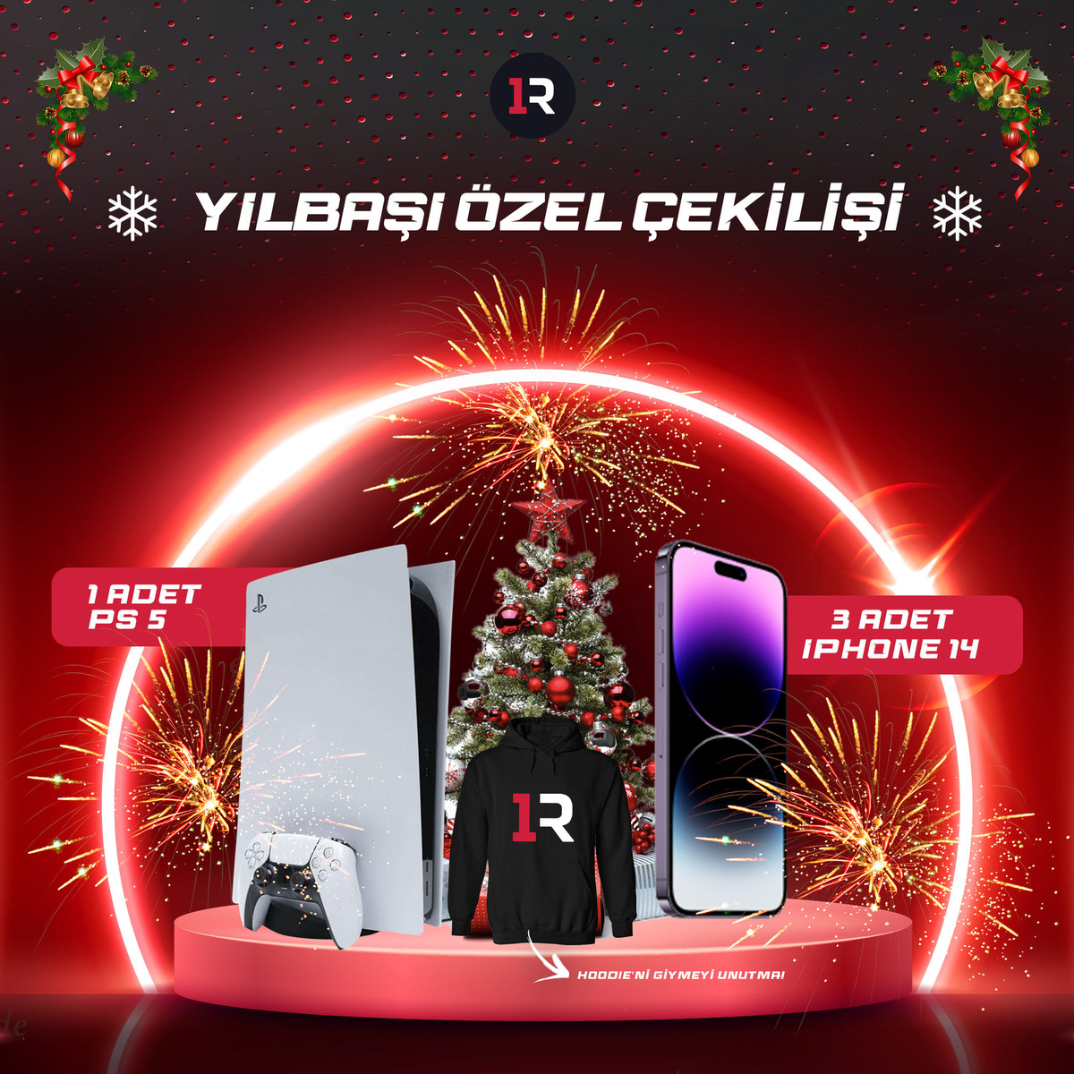 🎁Winbir ailesi olarak yılbaşına özel 3 adet Iphone 14 ve 1 adet Ps5 veriyoruz!

📌Yapmanız gerekenler;

🔸Bu tweeti RETWEET ET ve BEĞEN.
🔸<a href="/Winb1r/">Winbir</a> hesabını takip et.
🔸İstediğin hediyeyi ve takımını MENTION olarak yaz.

Çekiliş sonuçları 2 Ocak 22:00'a kadar duyurulacak. 🎄