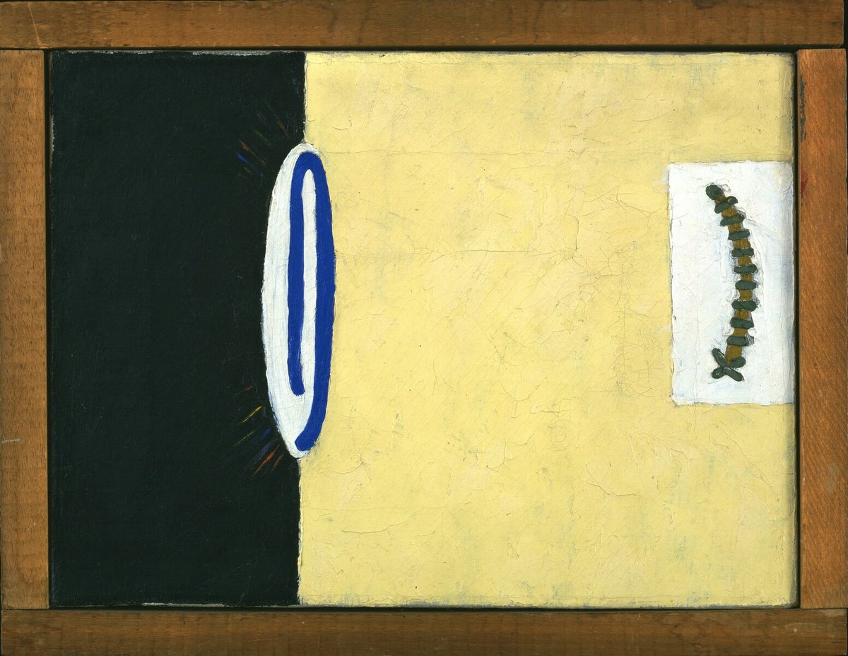 moma_paintings's tweet photo. Forrest Bess, Number 40, 1949 #forrestbess #museumarchive https://t.co/4Uqg8gkAV1 https://t.co/Lf7a9Je4KK