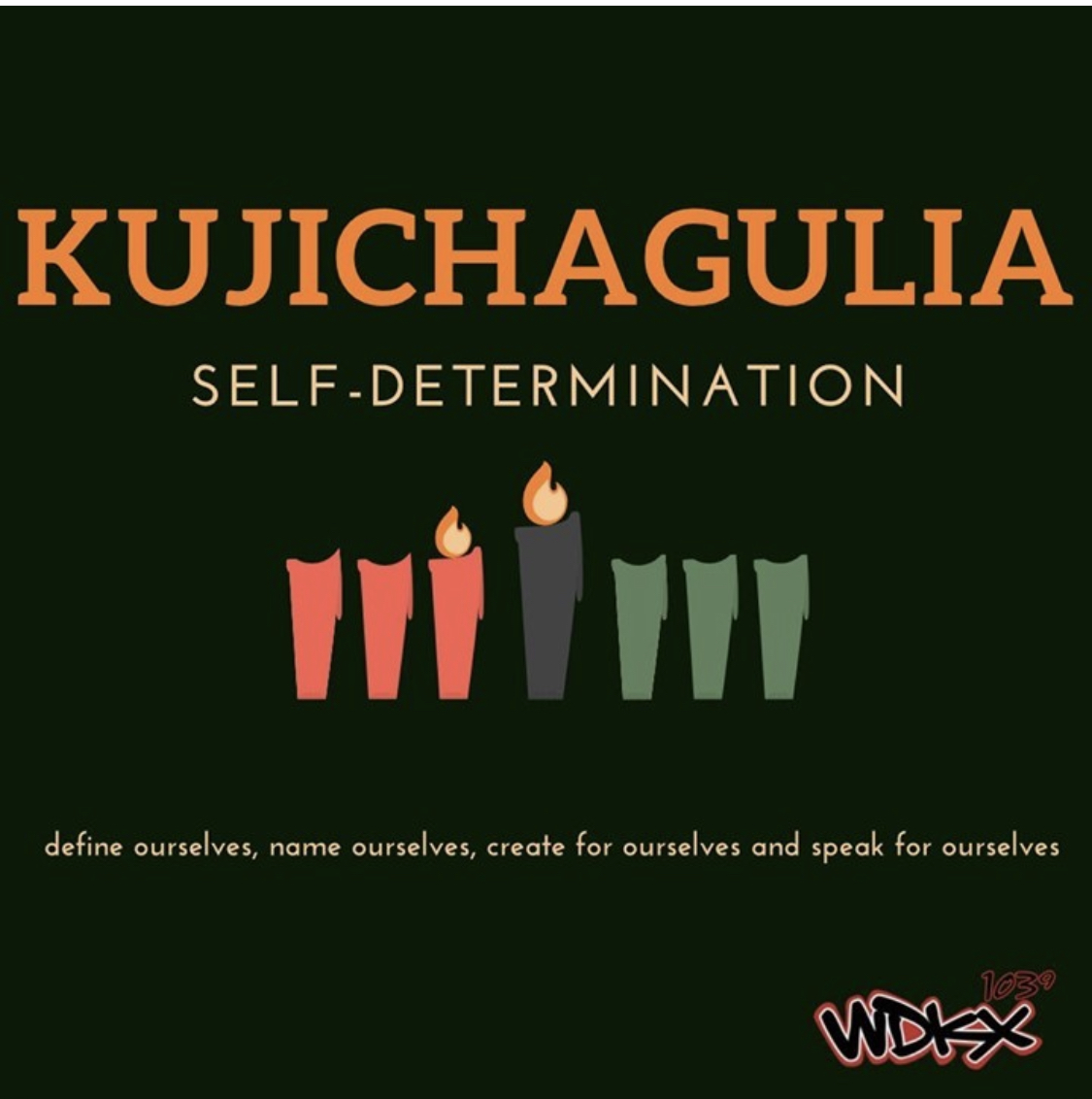 Happy Kwanzaa! Affirm: I am determined enough and strong enough to overcome any obstacle!