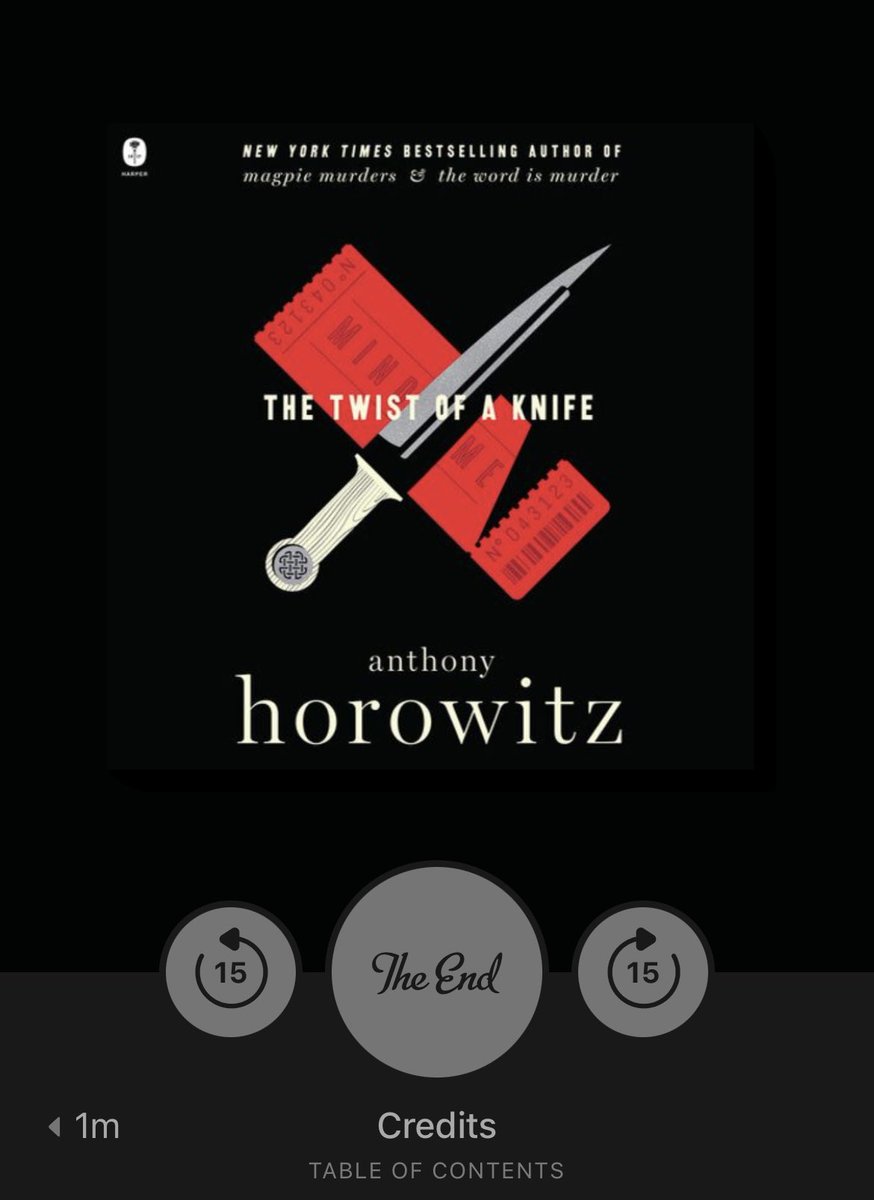 Meredith Wemhoff (@meredithwemhoff) on Twitter photo He did it again! <a href="/AnthonyHorowitz/">Anthony Horowitz</a>βs most recent title in the Hawthorne & Horowitz Mystery series definitely delivers.
Though if I was Jill, I donβt know that Iβd be so forgiving. Cheers! He did it again! <a href="/AnthonyHorowitz/">Anthony Horowitz</a>βs most recent title in the Hawthorne & Horowitz Mystery series definitely delivers.
Though if I was Jill, I donβt know that Iβd be so forgiving. Cheers!