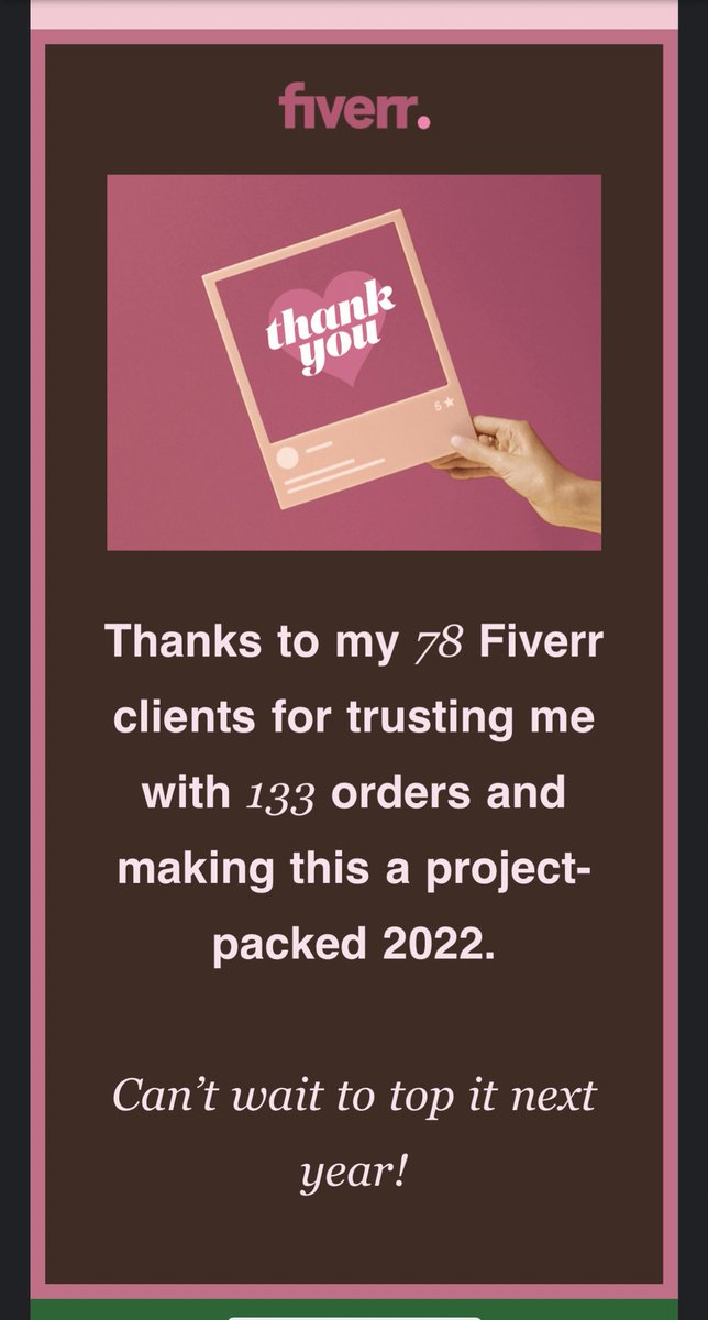monlee_mane's tweet photo. Thanks to all my clients on Fiverr, and thank you @fiverr for another amazing year!

It’s only higher up from here!

#topseller #FiverrGig #musicandaudio #singersongwriter #songwriter #singer #music #sounddesign #proseller #topratedseller #thankyou https://t.co/kx6ZVtsA4c