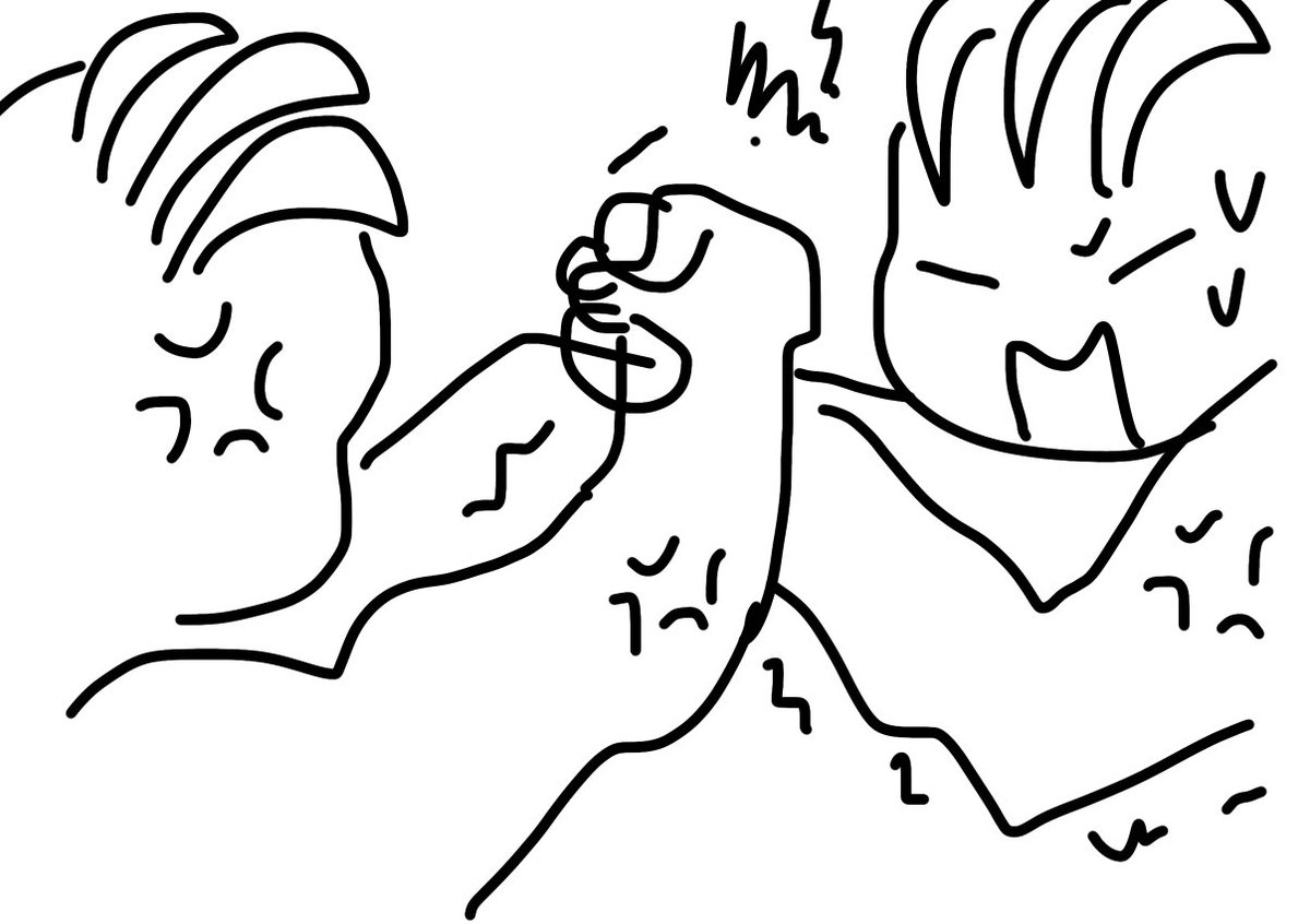 @whiphusband 初参加!スマホ指描きでーす😂💪 