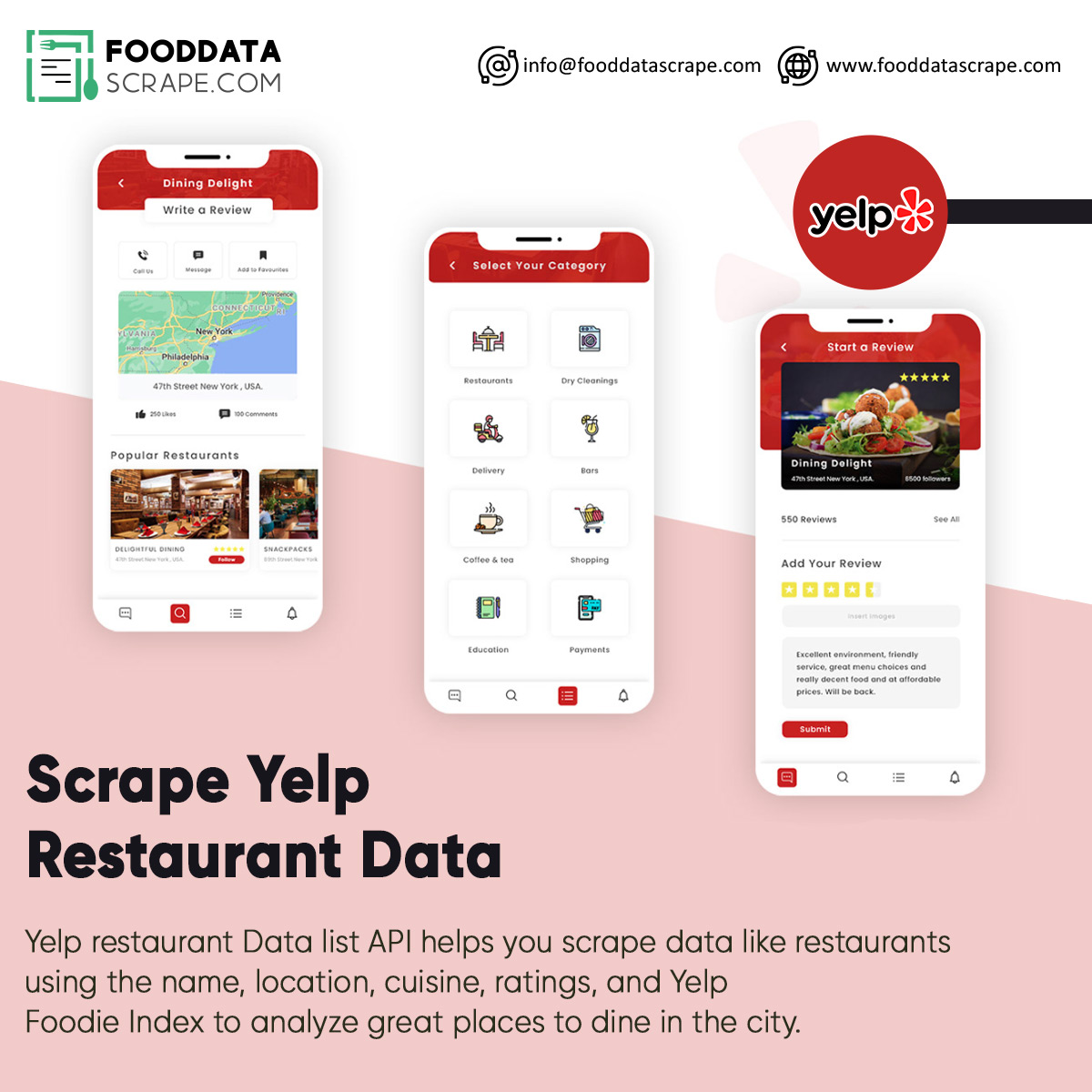 fooddatascrape's tweet image. Use #YelpRestaurantdataextractionservices in the USA, Germany, UAE, Spain, Singapore, &amp;amp; Philippines to #Scraperestaurantdata, including locations, mentions, menus, reviews, etc.

fooddatascrape.com/yelp-restauran…

#ExtractFoodDeliveryData #uk #usa #uae #dubai #canada #india #HongKong