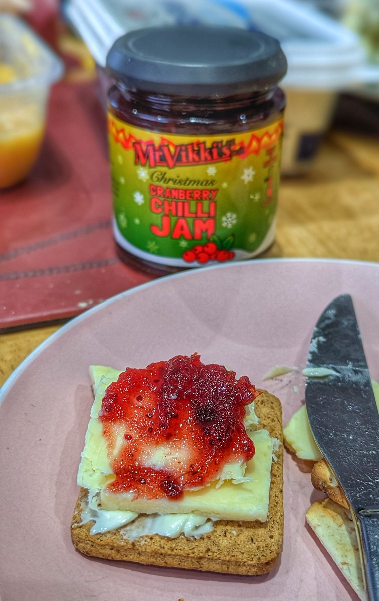 <a href="/MrVikkis/">Mr Vikki's</a> Christmas Chilli Jam (with Cranberry)
A feckin belter...