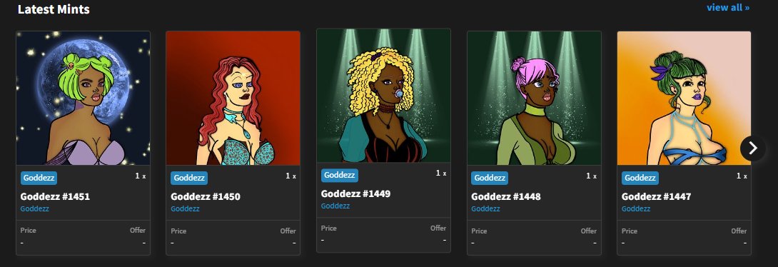 GODDEZZ - Public Sale is LIVE! tweet media