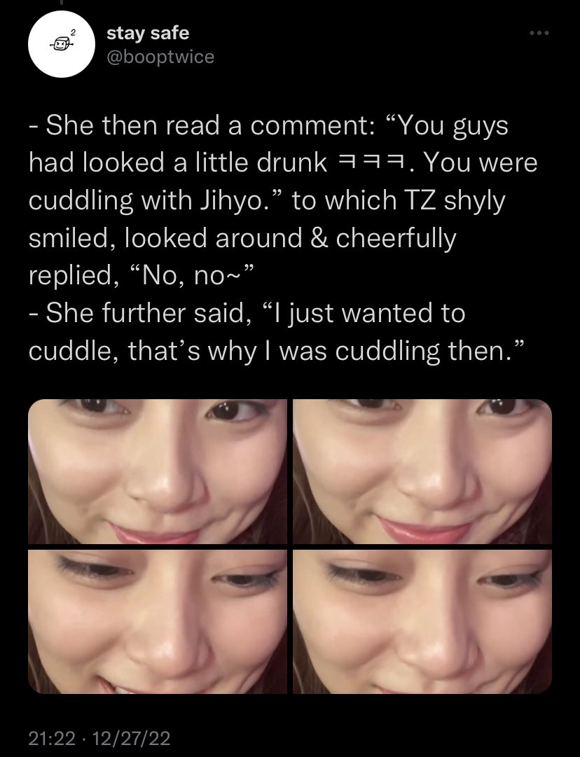 tzuwieee25's tweet photo. TZUYU MY VERY AFFECTIONATE BABY  WHO JUST WANTS TO BE CUDDLED HOW DO I DEAL WITH THIS INFORMATION 😞 https://t.co/47TsAkvJQF