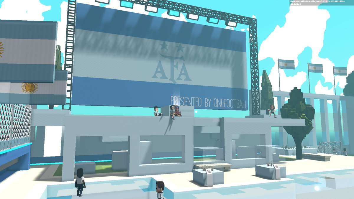 astridpsaputra's tweet photo. @TheSandboxGame @aera_football @Argentina I dived in the AFA Village presented by OneFootball, check out my screenshot 👇⚽ 📸 https://t.co/GqRpqbxDqP