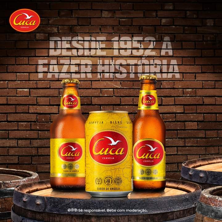 Cuca, a cerveja 🍺presente em todas as conquistas da vida dos angolanos 😊.

#SomosCuca #CervejaCuca