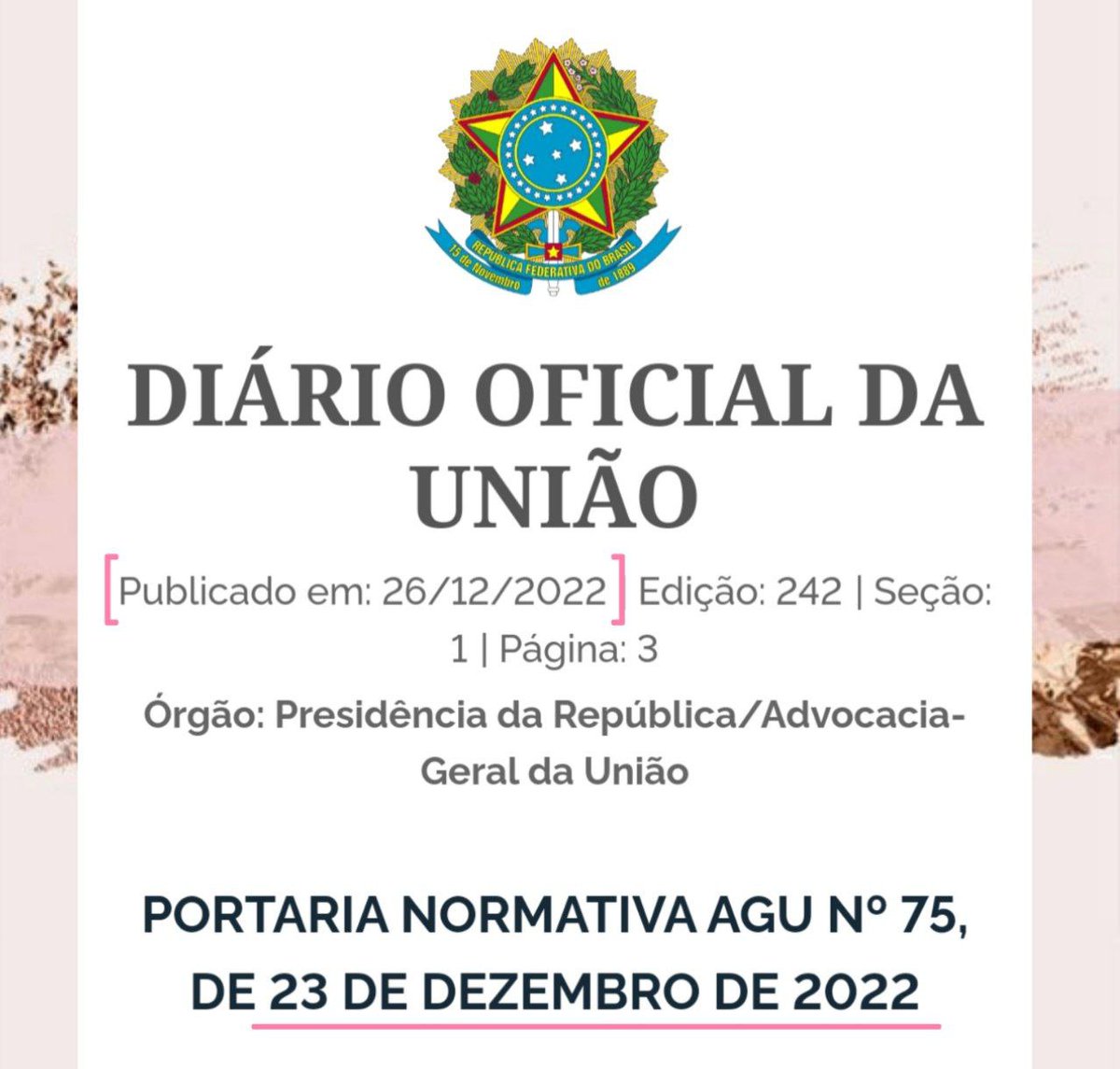 iaras2007's tweet photo. Núcleo especializado em arbitragem da Advocacia-Geral da União.
Estabelece os critérios e procedimentos para a intervenção da União em processos arbitrais. 

Resumo: Judiciário (STF) derretendo dentro das 4 linhas. 

Link:
https://t.co/LtCYBx3gFq

Mrs.Truth https://t.co/TdaasKXpkK