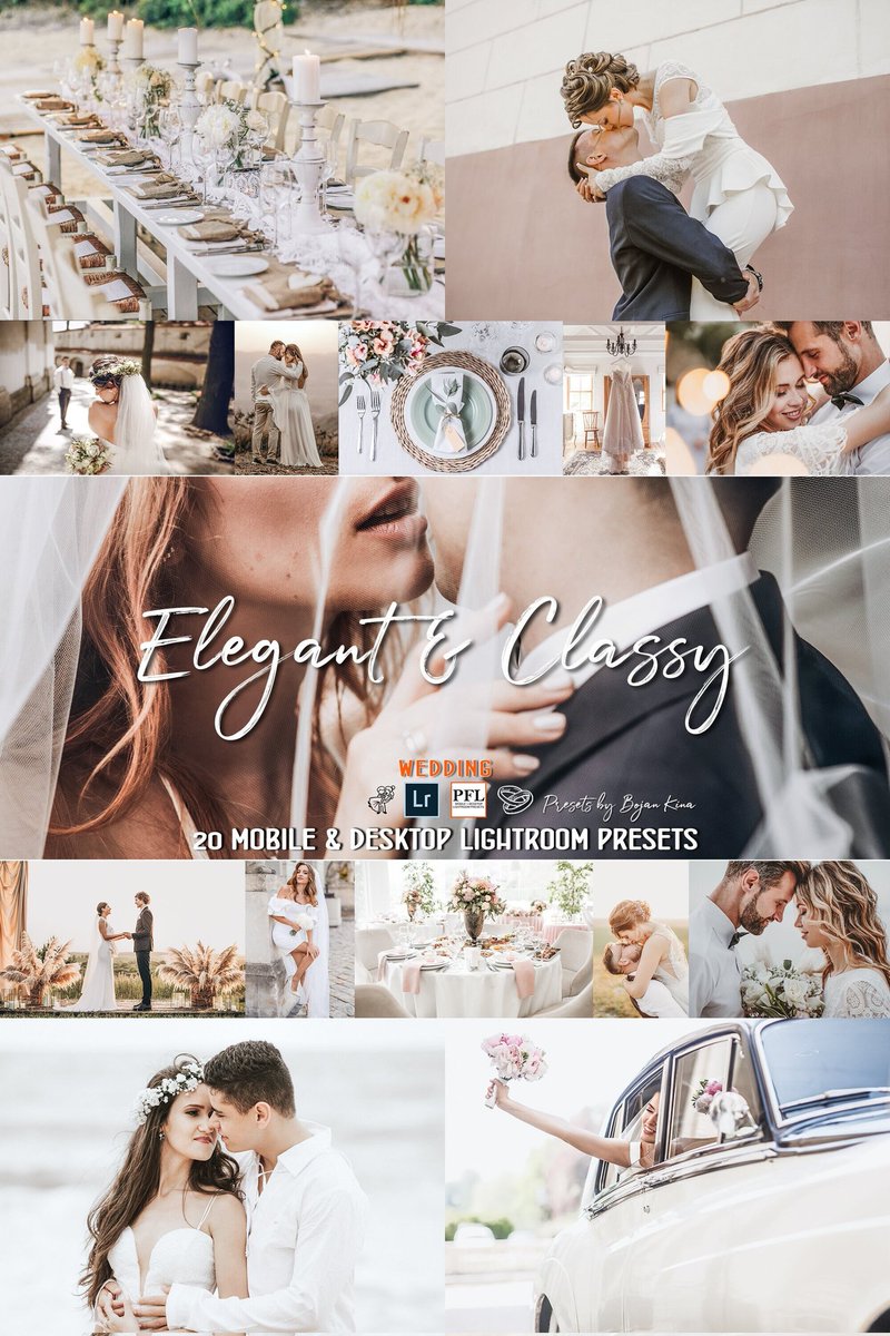 presetsforlife's tweet photo. Excited to share the latest addition to my #etsy shop: 20 CLASSY WEDDING Lightroom Mobile &amp; Desktop Presets #weddingpresets #lightroompresets #weddingphotography #etsyshop #weddingphoto #wedding #Elegant #classy #Professional #weddings #WeddingDJ #bride https://t.co/9ict5fc0Gs https://t.co/sScJnRBEI8