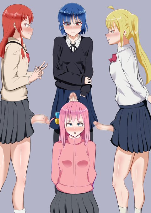 不思議な力で生えてしまい結束してしまったふたなり結束バンド

虹「ごめんねーぼっちちゃん、ぼっちちゃん見てたら興奮してきちゃって」
喜「ひとりちゃん♡」
山「ぼっち、私のもよろしく」
ぼ「あ、えその皆さんどうしちゃったんですか?!?アヘぇ」
#ふたなり 