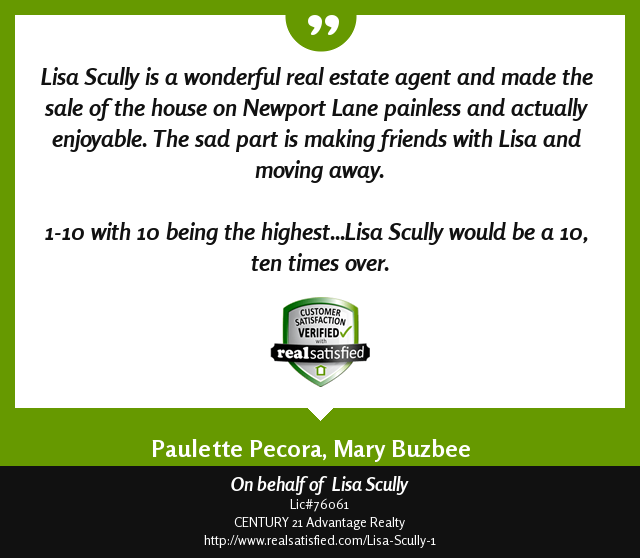 lisakscully's tweet photo. Testimonials like this make me smile… really wide. https://t.co/eWx1FTJmUO via @realsatisfied https://t.co/gEAOrWcbkt
