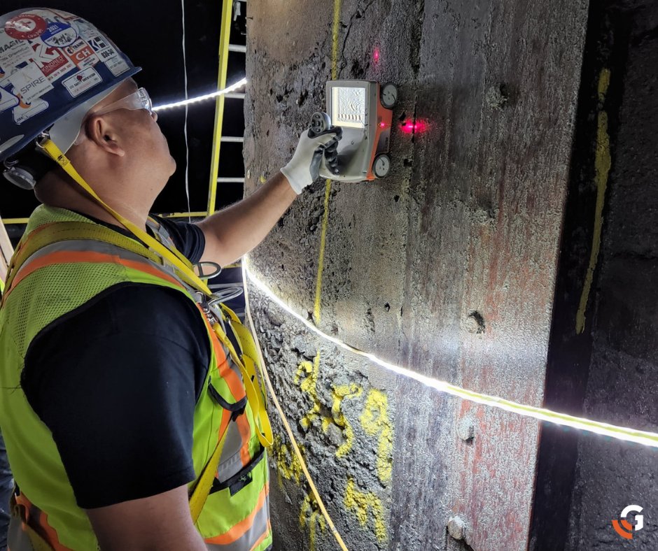 GSSI_GPR's tweet image. Don&apos;t blindly cut into concrete. Locate rebar, conduits, PT cable and pan decking with a concrete scanner. GPR is the right tool to add to your toolbox to help prevent accidental strikes. 

#GSSI #GroundPenetratingRadar #ConcreteScanner
