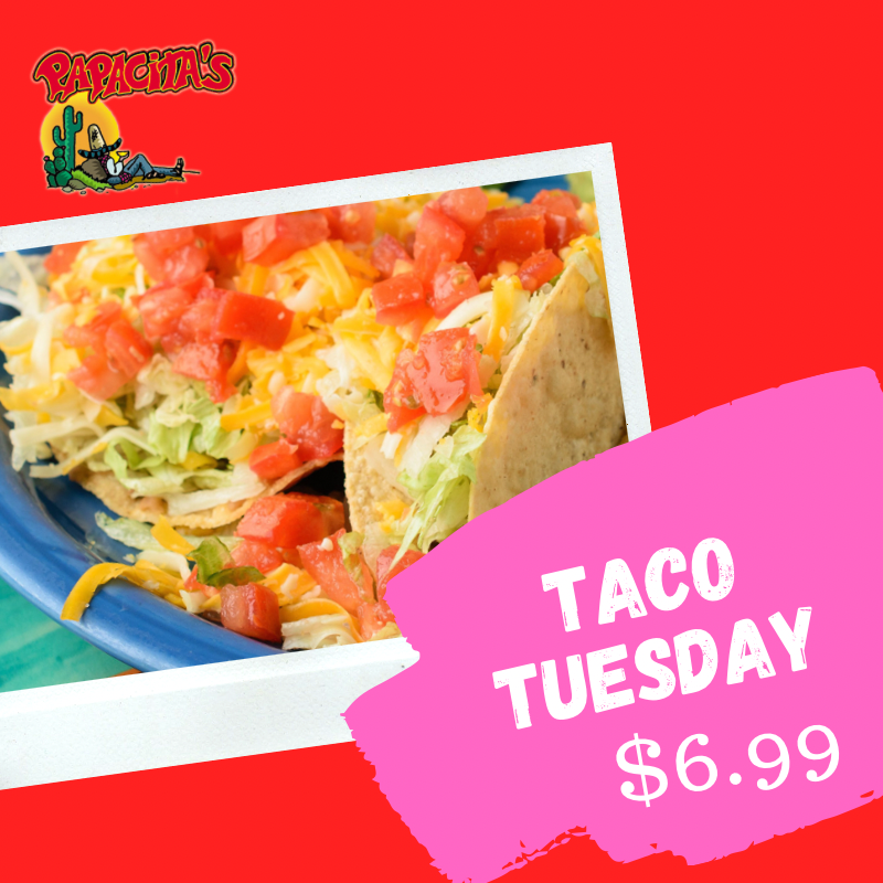 PapacitasTyler's tweet photo. Taco Tuesday! #tacoseveryday #tacotuesday #papacitas #tyler https://t.co/d9v9ayupCF