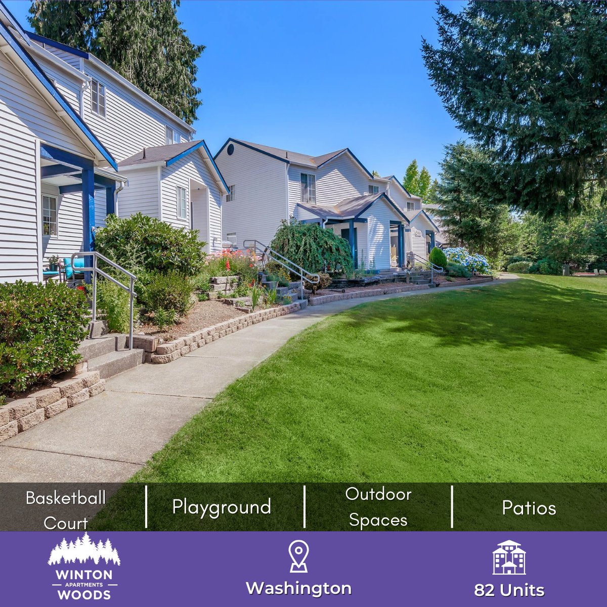 TAM_Residential's tweet photo. Winton Woods Apartments is located in scenic Poulsbo, WA. Residents love the outdoors and enjoy the many pet-friendly parks. This community offers a variety of five different floor plans, from  1 - 3 bedroom apartments and townhomes. 

#ManagedbyTAM #TAMResidential https://t.co/drE430EK5N