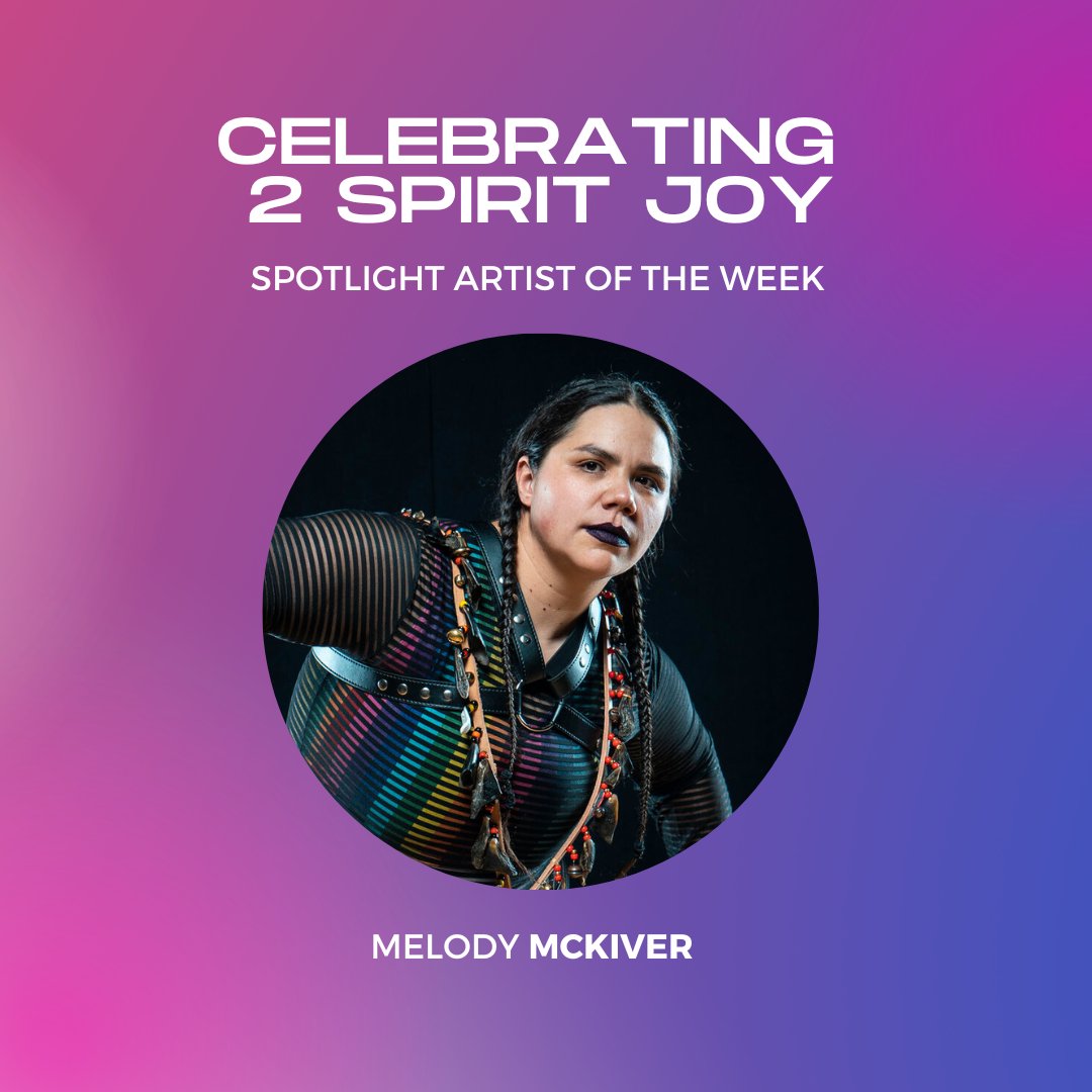 2SinMotion's tweet image. Melody McKiver’s (they/them, do not use any other pronouns) musical work integrates electronics with Western classical music to shape a new genre of Anishinaabe compositions.  A proud member of Obishikokaang Lac Seul First Nation.

#2SpiritArtist #2Spirit