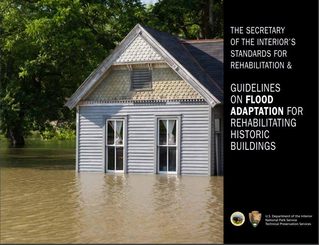 usachp's tweet photo. Want a printed copy of the National Park Service's Guidelines on Flood Adaptation for Rehabilitating Historic Buildings, which previously was only available online? It has just been released in paperback format https://t.co/mS6ZuPJ2PJ. #ClimateSpotlight https://t.co/EodwgiEXEz
