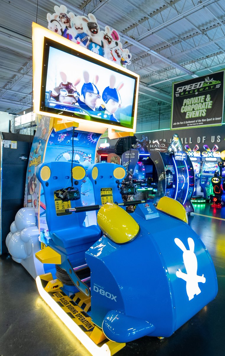 SpeedRaceway's tweet photo. Check out our NEW Virtual Reality Games at both locations open everyday this week 10am-10pm. 
Walk-ins Welcome! https://t.co/r1TfIm4Fjw