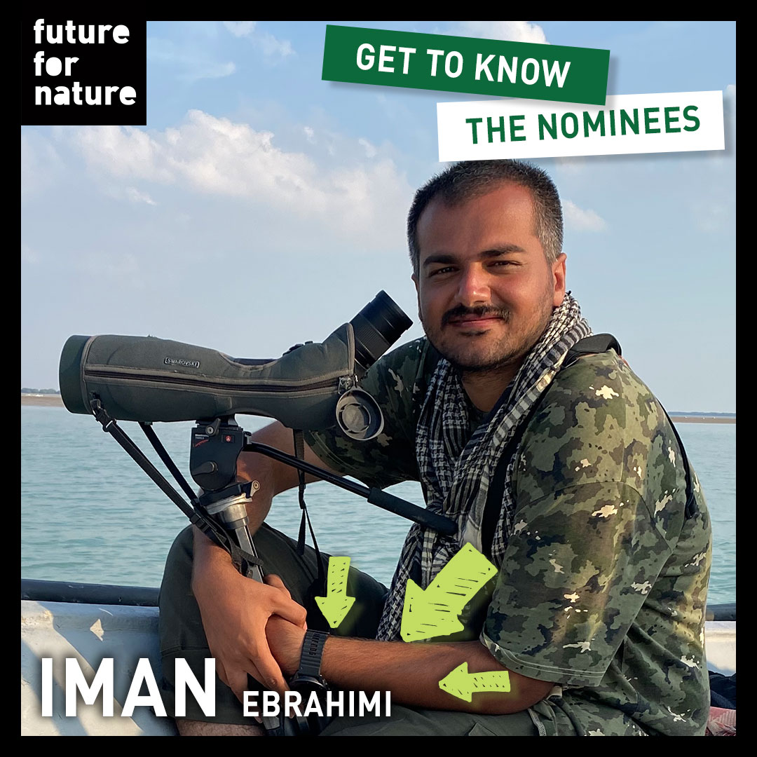 Futurefornature's tweet photo. Iman Ebrahimi is taking the lead in waterbird conservation in Iran.⭐
📸 Raheleh Mehrasa
Want to learn more about this conservation hero? Check out our website!🌿
https://t.co/iRMnzPiKH4
#FutureForNature #natureconservation #FFNNominees2023 https://t.co/xKyoXSpyoe