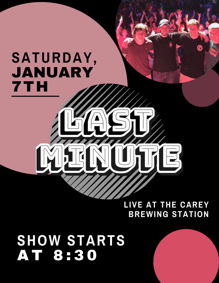CareyBrewing's tweet photo. A quick look ahead at this week and the coming weeks at CBS!
Taproom will open Wednesday at 3:00.
Make plans for the New Years Eve celebration today! #GoBucks https://t.co/sw0rratBVc