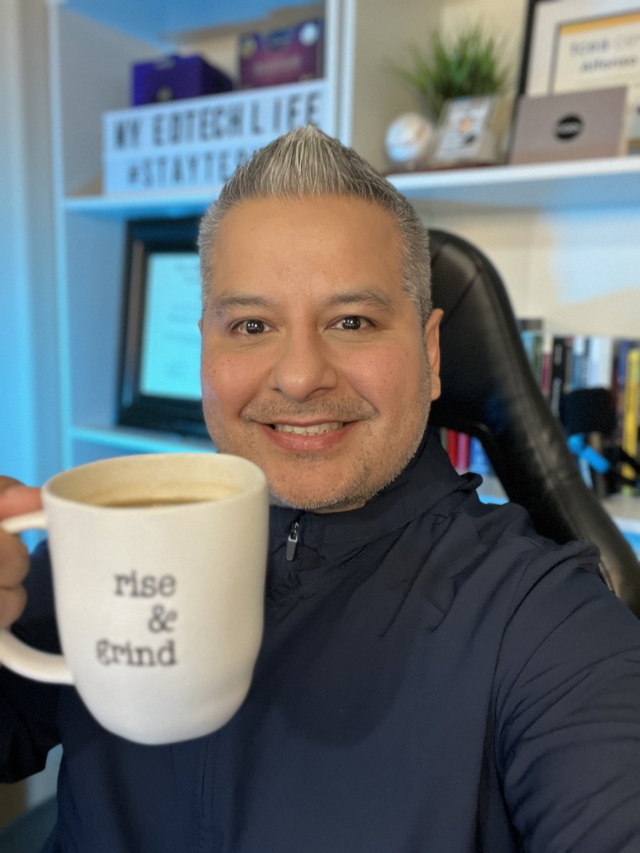 MyEdTechLife's tweet photo. It’s go time! Time to fire up the mic and get into some (caffeinated) podcasting with me and @edtech_ology. Our conversation will be fueled by a delicious holiday blend from @lovelandcoffee. Let’s do this!
#myedtechlife #connect #learn #inspire #caffeinatedtech #podcast https://t.co/TCWlmP5tRp