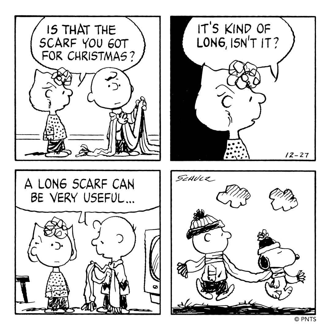 Charlie Brown Christmas Comic Strip