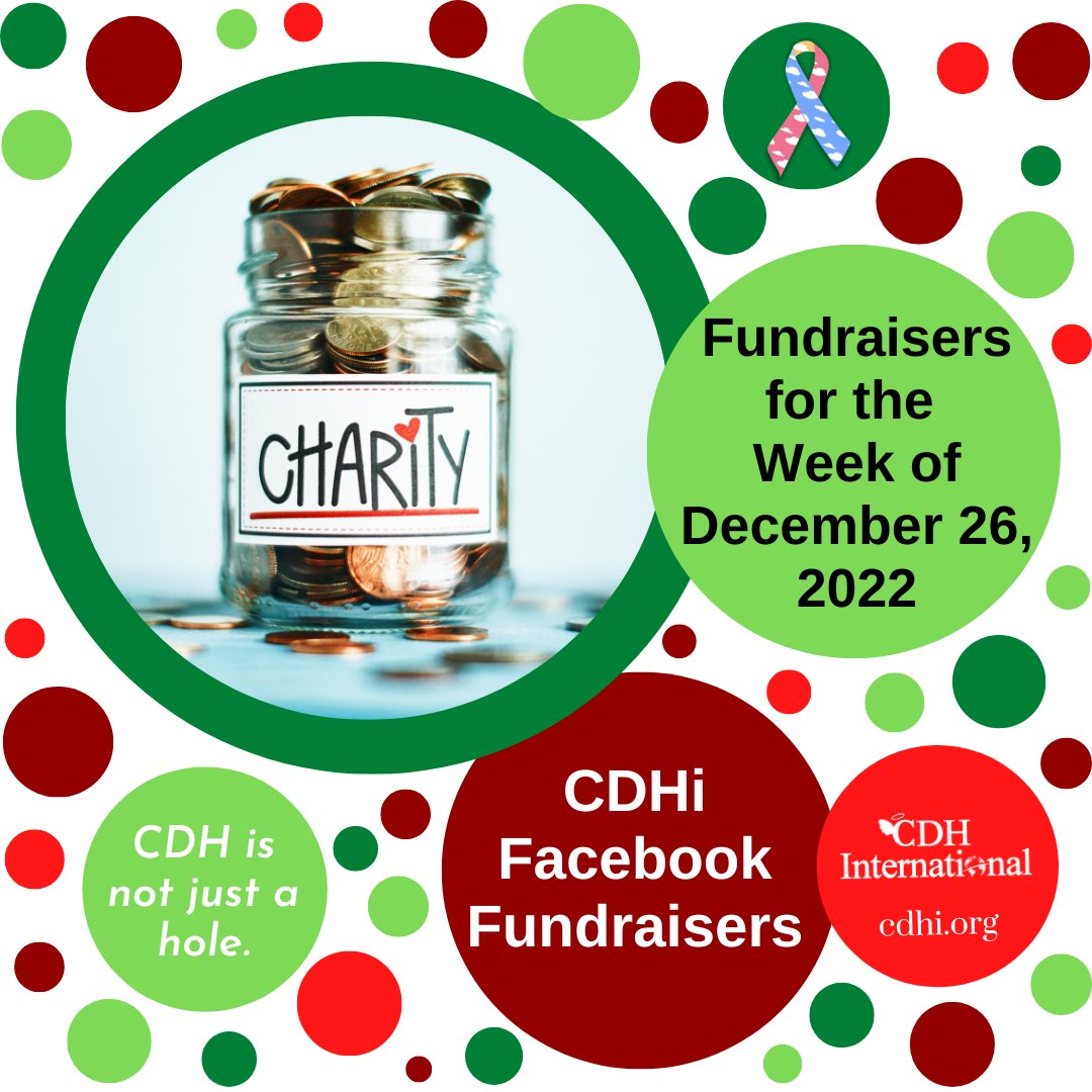 cherubs's tweet photo. Fundraisers for the week of December 26, 2022

Read more at https://t.co/6z3DcCAhGw

To make a donation to CDH International directly, please visit https://t.co/6sHBzL98rA

#cdh #cdhawareness #cdhi #cdhresearch #cdhsupport #patientadvocacy #cdhhelp #cdhi #cdhfeaturedfundraisers https://t.co/3JR214AYNe