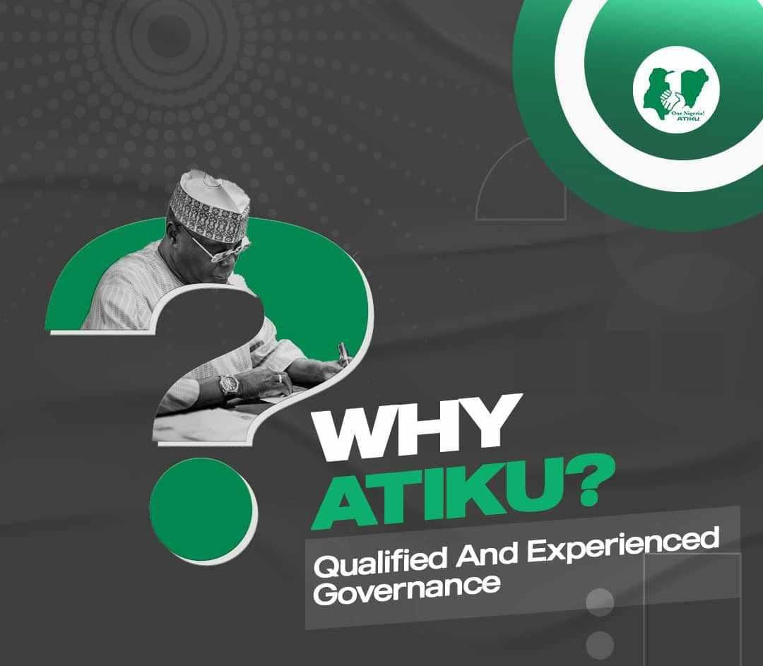 emmyhenshaw7's tweet photo. Should incase you still have questions Why Atiku?
It is simply...
He is more Qualified and has more Experience than every other aspirants. 
So let's....
#VoteAtikuOkowa2023
#Recovery2023 https://t.co/5EVqUkNm5f