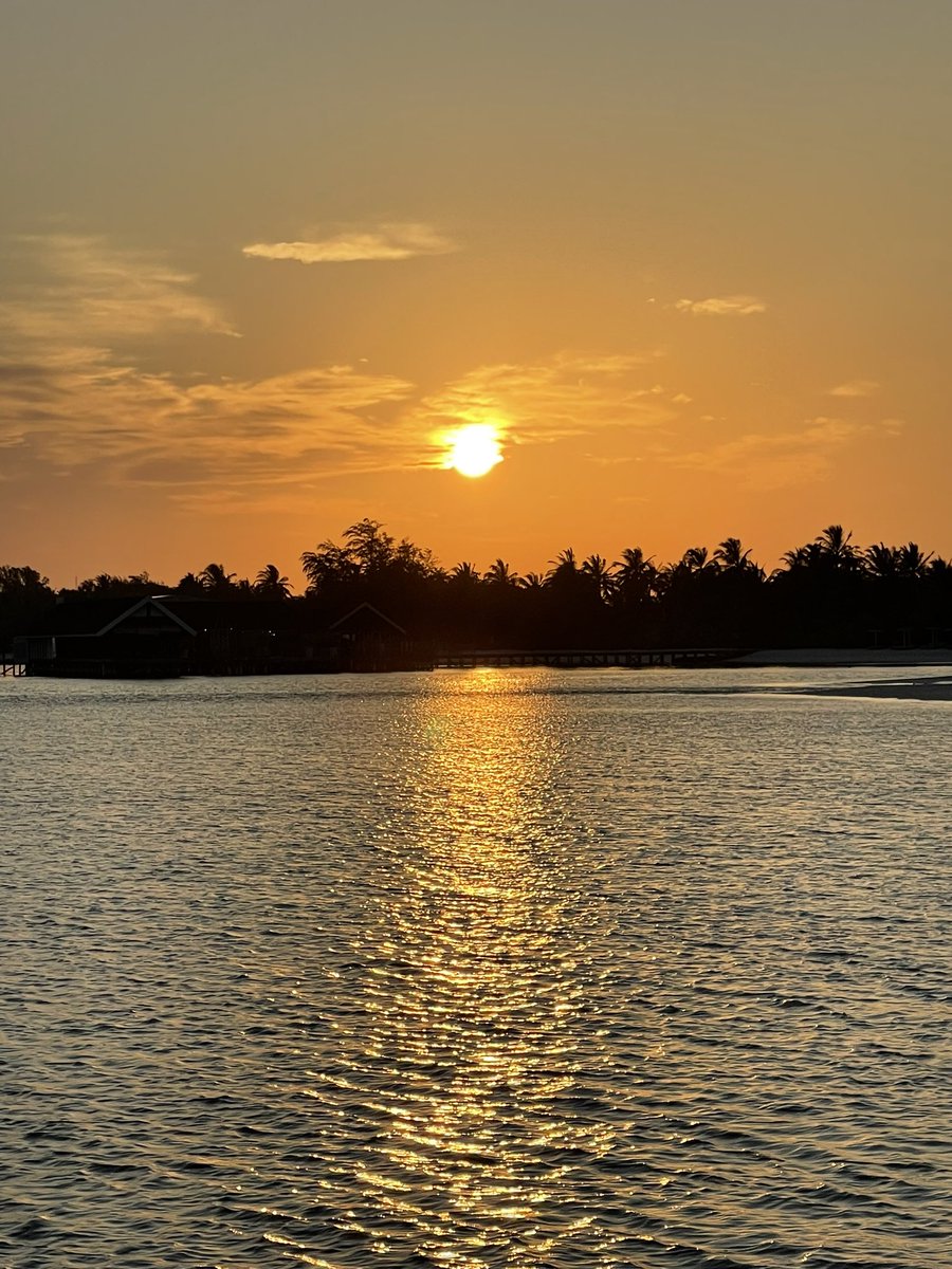 End of a terrific Tuesday. #TerrificTuesday #sunsetmaldives