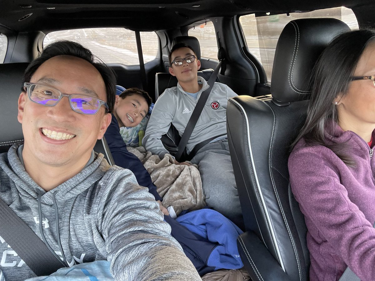 alexchiumd's tweet photo. 2nd time in 1 year!  18 hour drive back to KC in a rental car after having our flight cancelled.  Full day of surgery booked 4 Wed and can’t wait for @SouthwestAir to get their act together.  Btw - this hybrid #minvan rocks - seriously thinking about getting one! https://t.co/9oDFSsUQQM