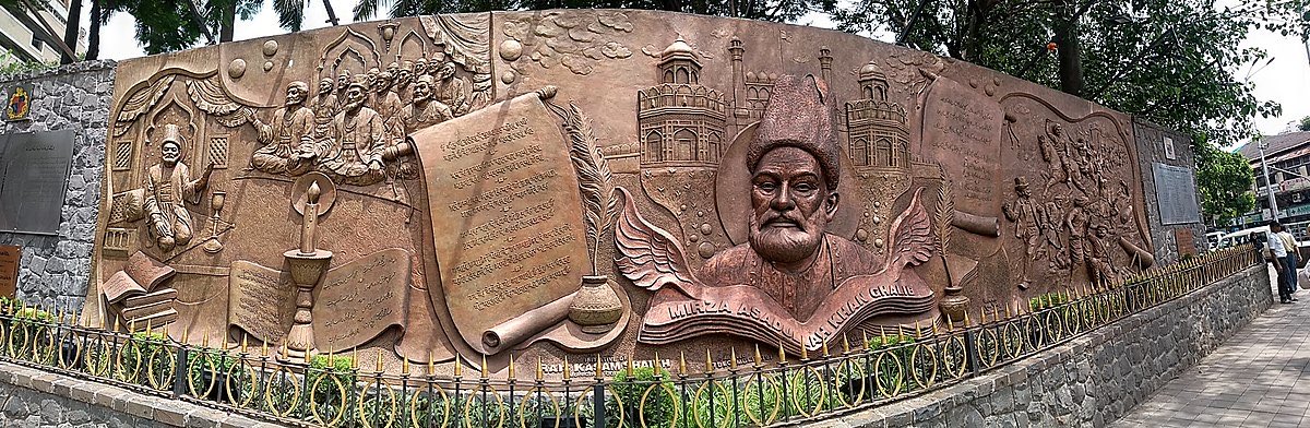 WeIndianMuslims's tweet photo. Tribute to great Indian poet #MirzaGhalib on his birth anniversary. https://t.co/UxxLmlbEUt
