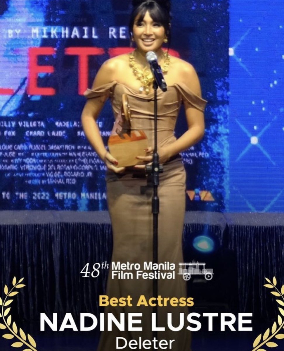 riz_mah25's tweet photo. congrats @hello_nadine 
#NadineLustre https://t.co/ZtmZ9WgCge